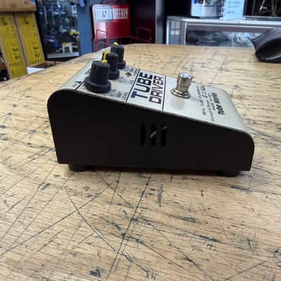 Used Tube Works Tube Driver Real Tube Overdrive Guitar Pedal with Original AC Adapter 910 Tube Driver (3-Knob) 1993 - 1998 - Cream image 4