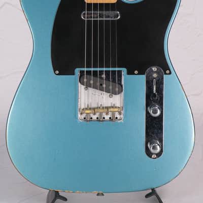 Fender Mexico Vintera Road Worn 50s Telecaster Lake Placid Blue [MX21033515] (04/13) image 8