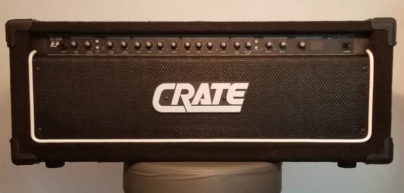 Crate GT200D Hybrid Stereo Head Conversion W/ Crate 3 Button Footswitch & Cable image 1
