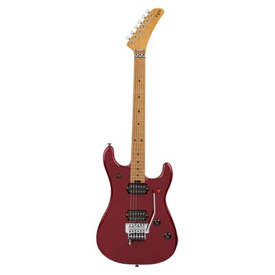 Used EVH 5150 Series DX Baked Maple Electric Guitar - Candy Apple Red Metallic image 2