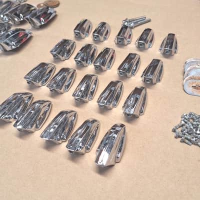 Big Lot of Vintage Premier Tom and Bass Drum Lugs 31 pieces EnglandLot 82-676 image 5