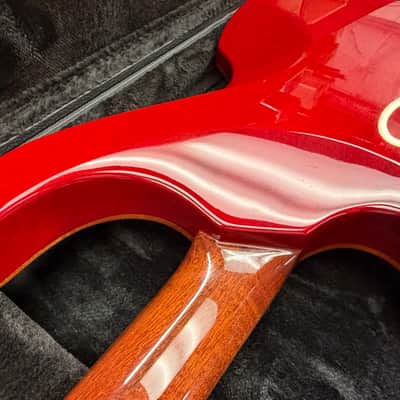 MJ (Mark Johnson) Mirage 1995 – Cherry Red – New Old Stock / Unplayed – USA Boutique – OHSC image 14