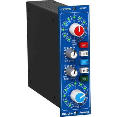 Midas 502 V2 Microphone Preamplifier 500-Series Module with Built-In XL4 Filters image 2
