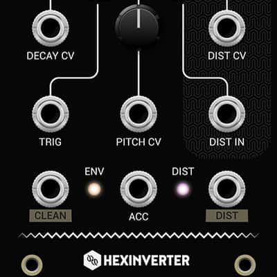 HEXINVERTER MUTANT BASSDRUM BLACK : BRAND NEW :  [DETROIT MODULAR] image 1