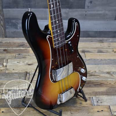 Mint Fender James Jamerson 1962 Precision Bass - 3-Tone Sunburst with Hardshell Case image 9