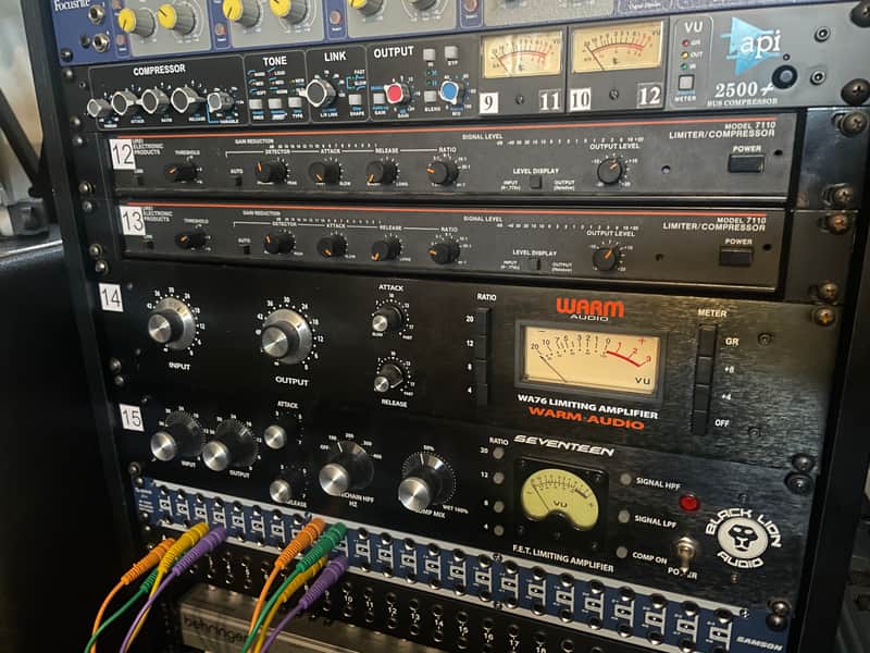 Warm Audio WA76 Limiting Amplifier 2014 - Present - Black image 1