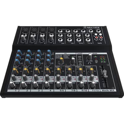 Mackie Mix12FX 12-channel Compact Mixer with 2x XLR Cables image 2