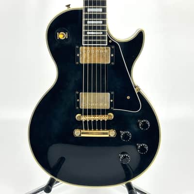 1991 Gibson Pre-Historic Les Paul '57 Custom Reissue - Ebony image 6