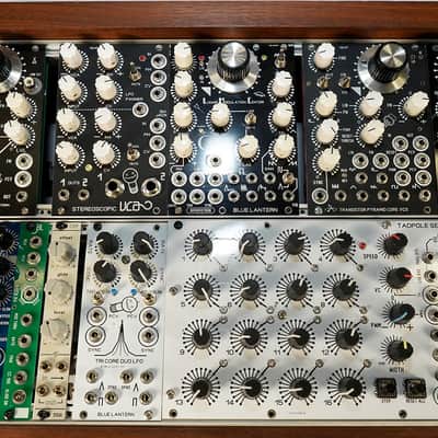 Blue Lantern Eurorack Set of Modules with Wooden Case image 2