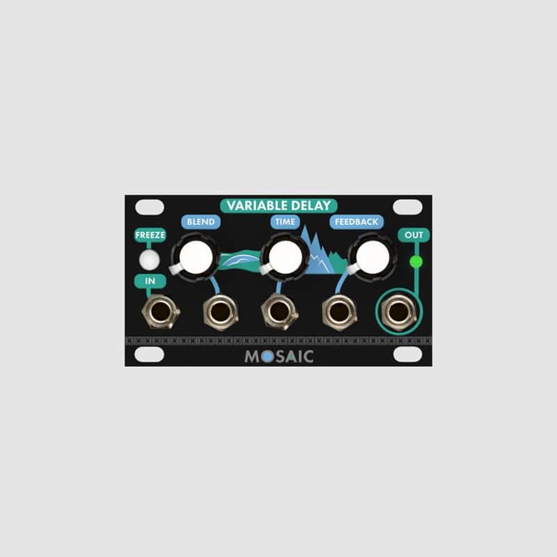 Mosaic Variable Delay Black image 1