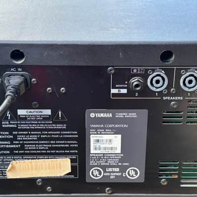 Yamaha EMX512SC 12-Channel Powered Mixer 500W Tested Working image 6