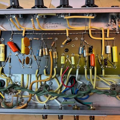 Fender Princeton Reverb Hand Wired Clone 12" image 4