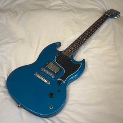Vintage 1998 Gibson SG-X (SG Junior) - Laguna Blue Metallic Custom Color - Free Pro Setup image 13