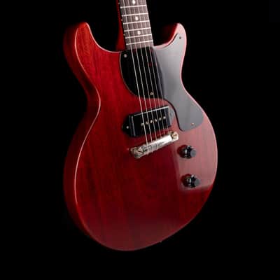 Gibson Custom Shop 1958 Les Paul Junior Double Cut Reissue Cherry Red with Case image 5