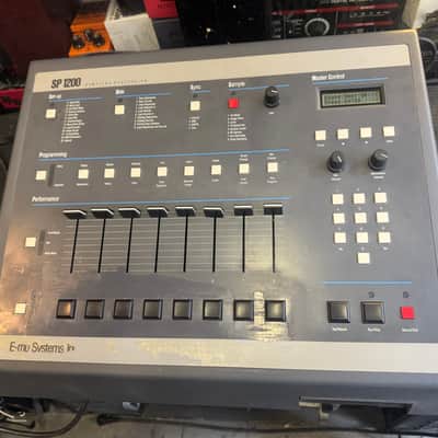 Original Grey Emu SP1200 Sampling Drum Machine SP-1200 e mu vintage //ARMENS// image 4