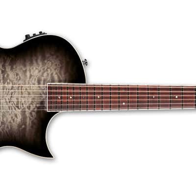 ESP LTD TL-6 QM Charcoal Burst (LTL6QMCHB) image 2