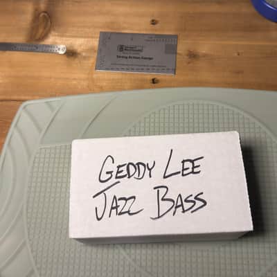 Tom Brantley Rewinds Geddy Lee Jazz Bass Pickup Set – 7.55k / 7.93k – Excellent image 8