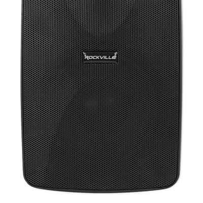 (4) Rockville WET-7020B Black 5.25" Indoor/Outdoor Home Audio Wall Speakers image 3