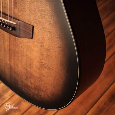 K.Yairi SRF-OV2 Parlour Acoustic Vintage Black Burst 2021 image 14
