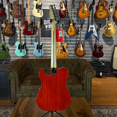 Fender '72 Telecaster Custom with Bigsby Sunset Orange (Limited Edition) incl. Gigbag - used image 15