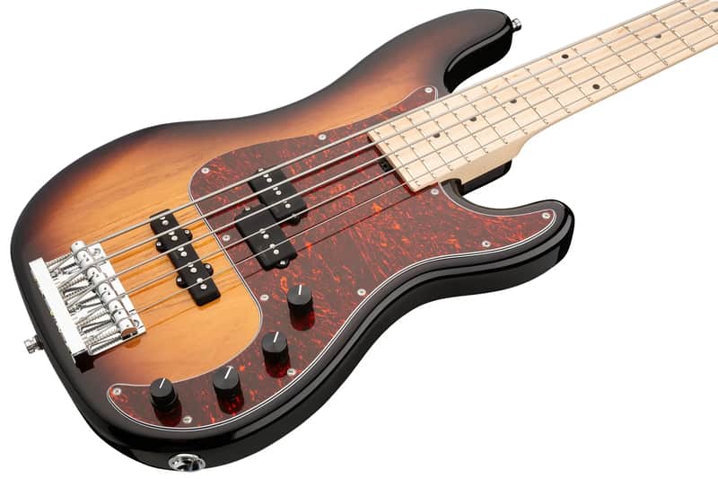 Sadowsky MetroLine 21-Fret Hybrid P/J Bass - 5 String-'59 Burst Transparent High Polish image 1