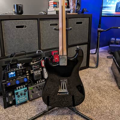 Custom Stratocaster with Upgrades 1996 - Gloss Black image 5