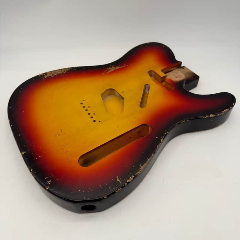 MJT Telecaster Body 1-Piece Alder Relic Nitro Light mjt6651 image 1