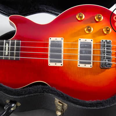 1997 Gibson LPB-3 Les Paul Standard Bass Heritage Cherry Sunburst image 5