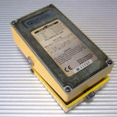 The First Month AUG 1997 Boss OD-3 OverDrive (Silver Label) 1997 - Present - Yellow image 3