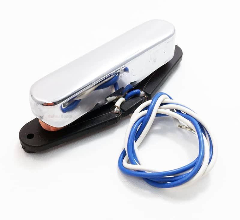 Genuine Fender Highway 1 Upgrade Tele Telecaster NECK Pickup - Chrome image 1