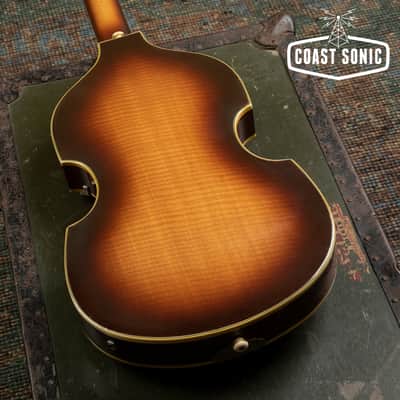Vintage 1970 Hofner 500/1 Violin Bass Made in Germany Beatle Bass Nitro image 12