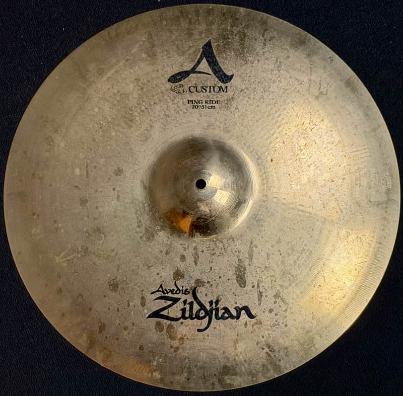 Zildjian 20" A Custom Ping Ride Cymbal - 2796g image 1