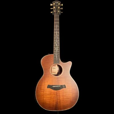 Taylor Builder's Edition K24ce Acoustic-Electric Guitar AA Hawaiian Koa Top image 3