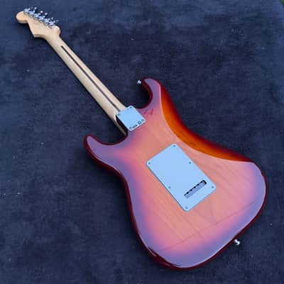 Fender Standard Stratocaster Plus Top with Rosewood Fretboard  Cherry Burst image 11