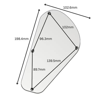 Jackson Pro & Dinky Control Cover Backplate - Replacement Control Cavity Cover - Black image 2