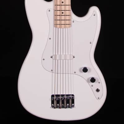 Squier Sonic Bronco Bass, Maple FB, Arctic White image 1