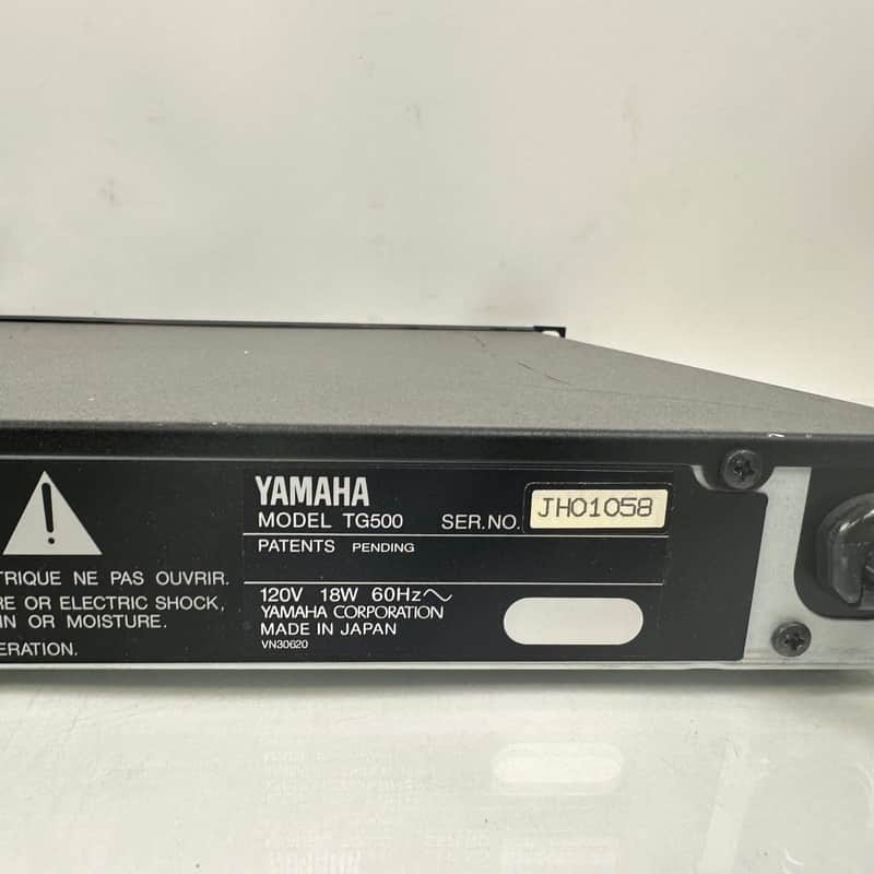 YAMAHA ヤマハ TG500 音源モジュール Yamaha TG500 Vintage Tone Generator Synthesizer Module | Reverb