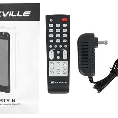 Rockville ROCK PARTY 6 Dual 6.5" Battery Powered Home/Portable Bluetooth Speaker image 8