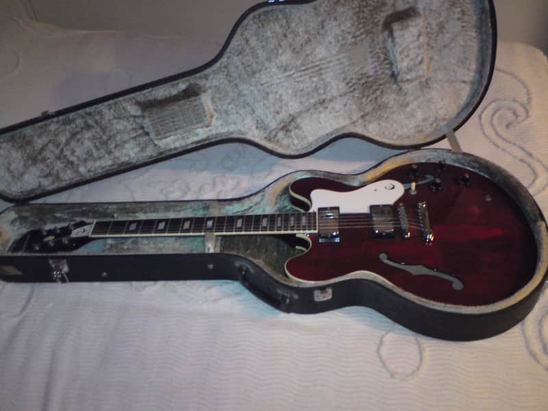 Epiphone Matsumoko Riviera Oasis Noel Gallagher Spec 1982 Wine Red