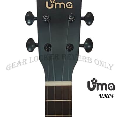 Uma Taiwan UK-04 sc all Acacia Koa concert Ukulele image 7