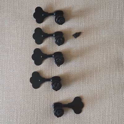 Hipshot USA Ultralite Bass Tuners - Black image 1