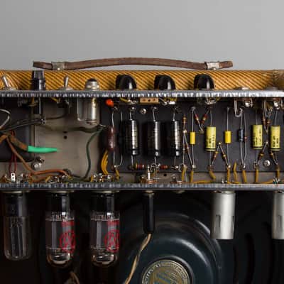 Fender  Deluxe 5E3 Tube Amplifier (1955), ser. #D-00847. image 6