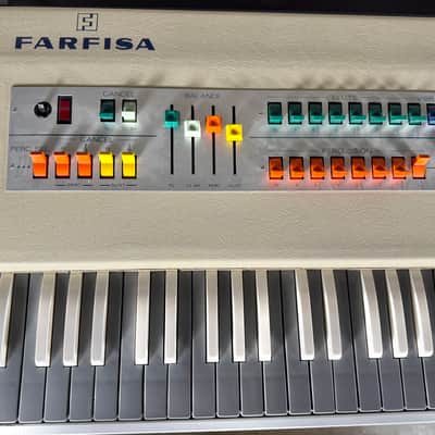 Farfisa Professional 222 61-Key Organ 1960s image 4