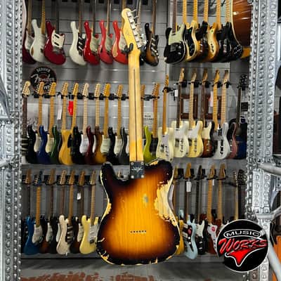 Fender   Custom Shop 53 Telecaster Relic Sunburst image 7