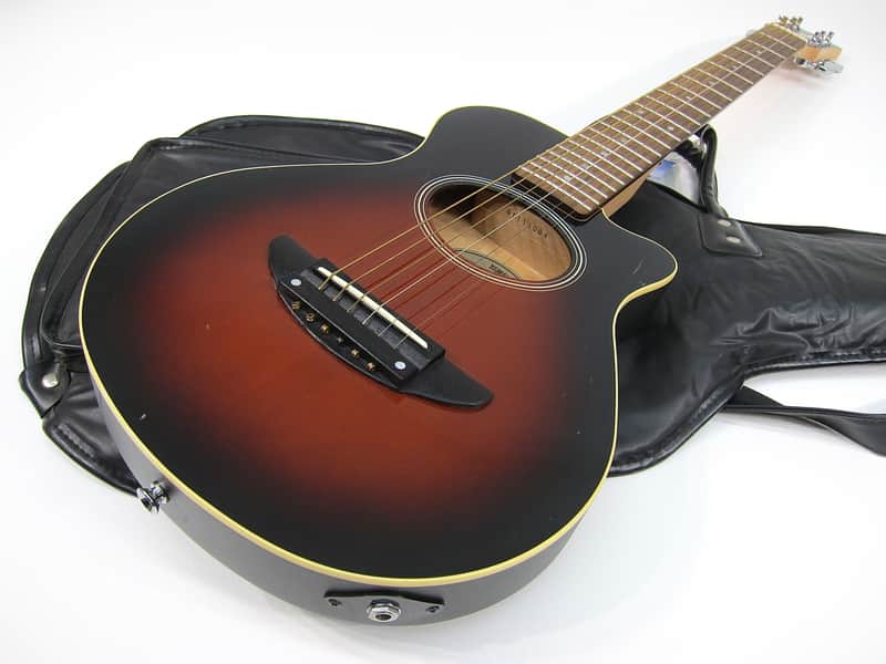 Teeny Tiny Yamaha APXT-1 Guitar Proud Electric Acoustics Travel