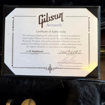 Gibson Custom Shop J45 Maple Burst - 1 of 75 - Special Run - 2016 image 22