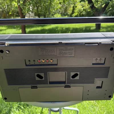 National RX-5160 Rare Vintage JDM Cassette Boombox Getto blaster Warranty Hi-Fi image 24