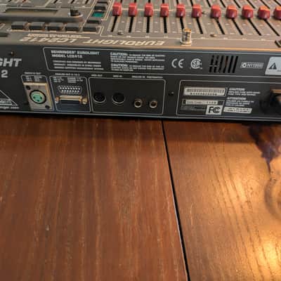 Behringer Eurolight LC2412 24-Channel DMX Lighting Console 2010s - Standard image 3