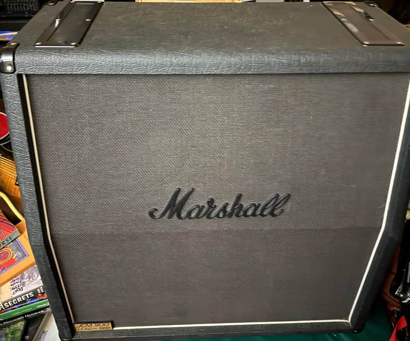 1996 Marshall JCM 900 Lead Series Model 1960A 4x12" Slant Guitar Speaker Cabinet With Original G12-75 Celestion speakers EXC Cond image 1
