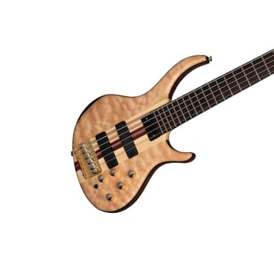 Tobias Classic V 5-String Bass w/ Bartolini Pickups and Gig Bag - Natural image 4